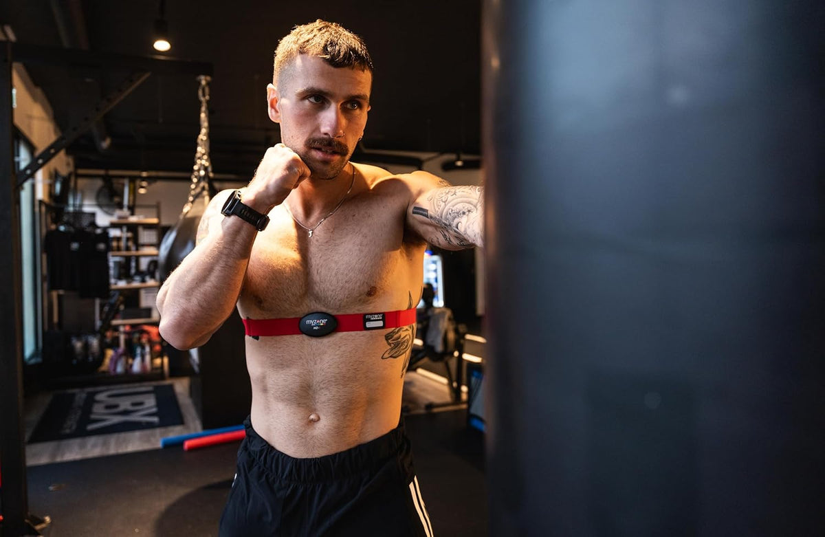 MZ-3 Physical Activity Chest Strap Heart Rate Monitor - Fitness & Activity Tracker - Perfect for Father'S Day